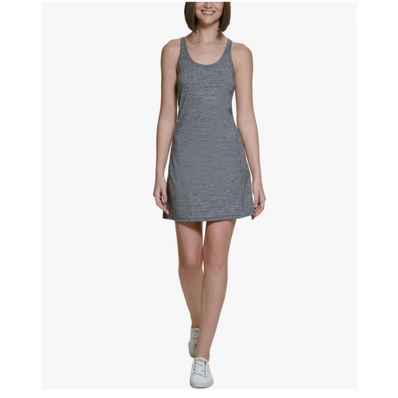 Calvin Klein Performance Side-Pocket Exercise Dress Black Size XS - Picture 1 of 1